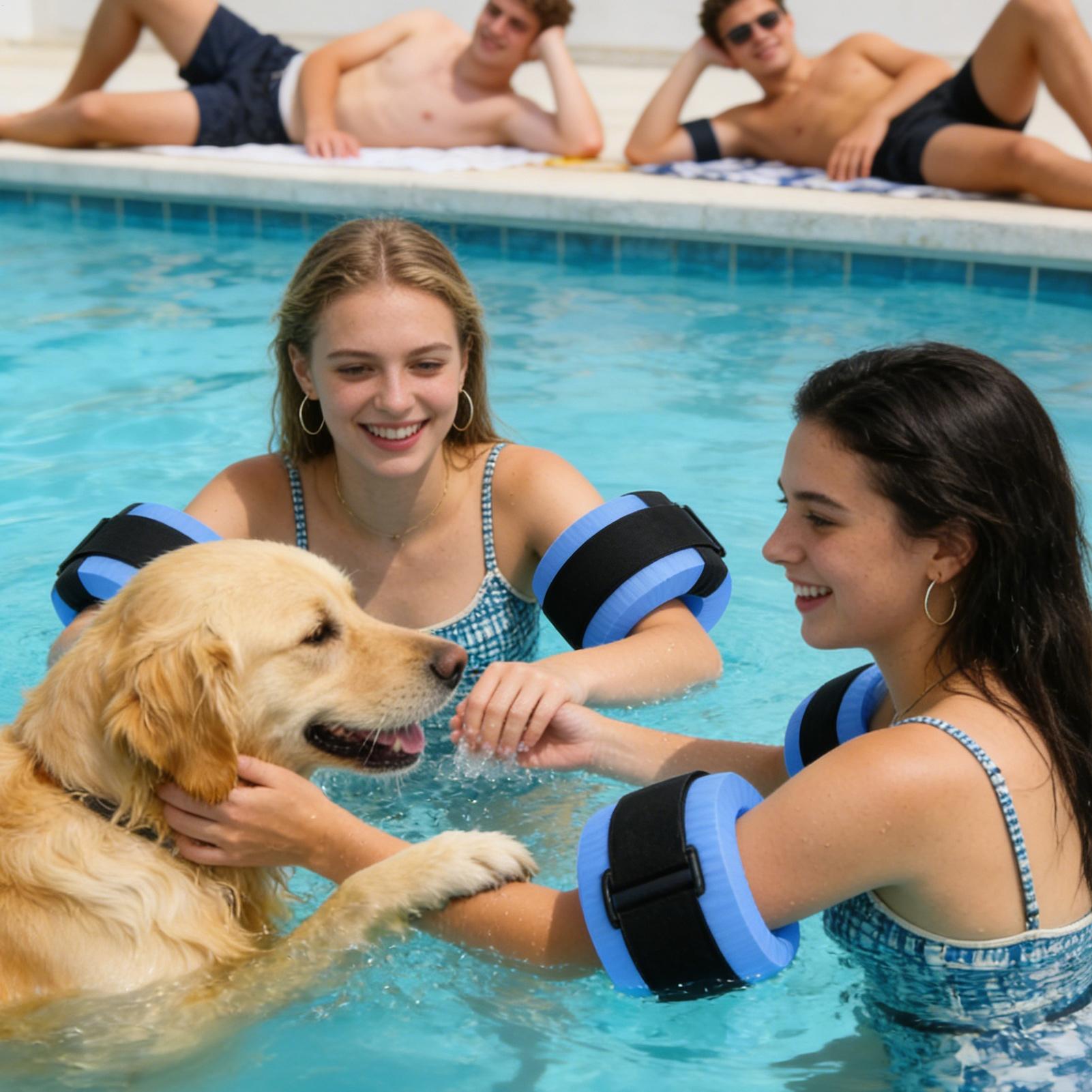 2pcs Foam Swimming Float Ring  - Aquatic Sports Swimming incelemesi ve fiyatı